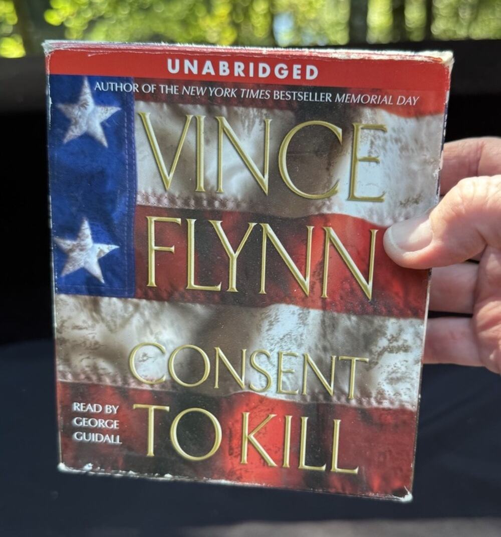 Consent to Kill by Vince Flynn Audiobook unabridged EUC -B1
